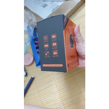 Webcam 720p HD tích hợp micro cho laptop pc