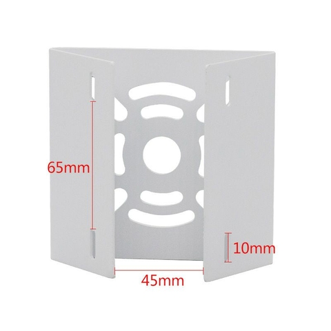 Bích bắt cột sắt gắn camera , mặt bích bắt cột gắn chân đế camera 12x11cm