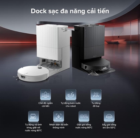 Robot vệ sinh sàn nhà Roborock Qrevo Edge 2