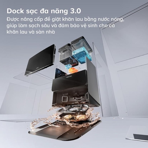 Robot vệ sinh sàn nhà Roborock Saros 10R