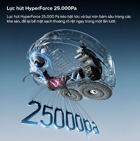 Robot vệ sinh sàn nhà Roborock Qrevo Edge 2