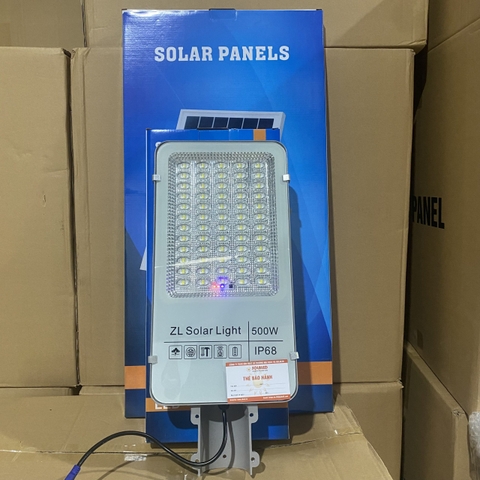 Đèn Đường Bàn Chải SOLARLED 500W: Giải Pháp Chiếu Sáng Tiết Kiệm và Bảo Vệ Môi Trường
