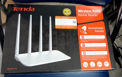 Bộ phát wifi Tenda F6 N300 - 4 râu