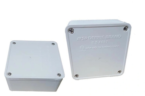 Hộp kỹ thuật Camera 11*11*5  loại nối vít chống nước