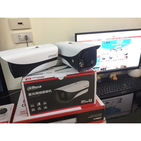 Camera Dahua DH-IPC-HDW2433DM - LED (thân ngoài trời)