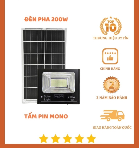 Đèn pha NLMT 200W SOLARLED