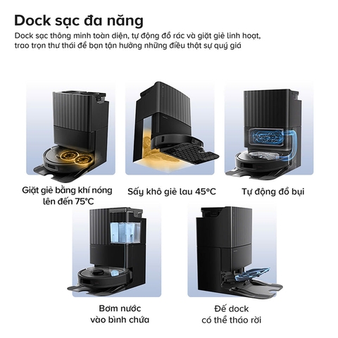 Robot Hút Bụi Lau Nhà - Roborock Qrevo S Pro