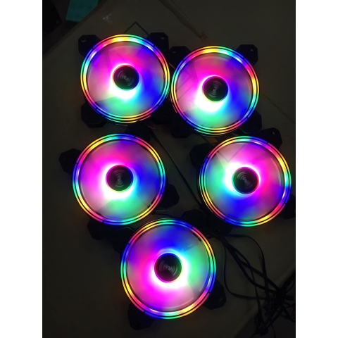 Fan case Led BKTech K50 RGB 12cm chạy độc lập không dùng Hub