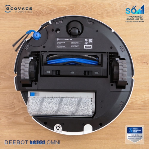 Robot hút bụi Ecovacs Deebot T80s Omni | Lực hút 24.800 Pa