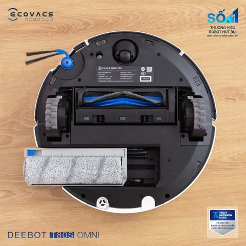 Robot hút bụi Ecovacs Deebot T80s Omni | Lực hút 24.800 Pa