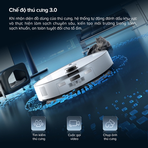 Robot Hút Bụi Lau Nhà Roborock Qrevo Curv 2 Pro