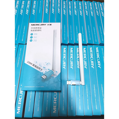 USB Thu Wifi MERCURY WIFI6 UX3H, tốc độ cao, Ăngten dài, thu sóng khỏe