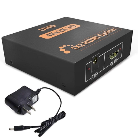 Bộ hub chia HDMI 1 Ra 2, 1 Ra 4, cổng Full HD 1080P, 4K*2K, 3D HDMI Splitter