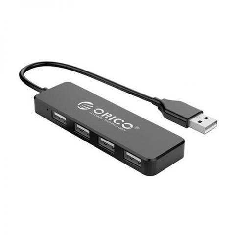 Bộ Chia USB 4 Cổng 2.0 Orico FL01 - Hàng Chính Hãng BH 1 Năm