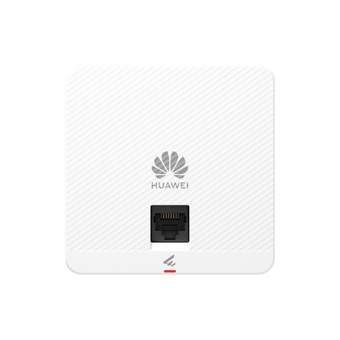 Bộ phát WiFi 6 Huawei eKitEngine AP162E, 2 băng tần, tốc độ tối đa 2.975 Gbps, 2 GE, 64 user, inwall, dùng cho khách sạn, resort, biệt thự