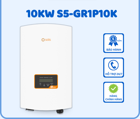Inverter Solis 1 Pha 10KW S5-GR1P10K - Inverter 10KW