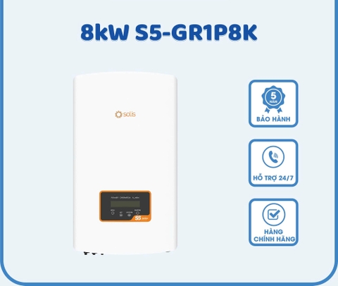 Inverter Solis 1 Pha 8KW S5-GR1P8K - Inverter 8KW