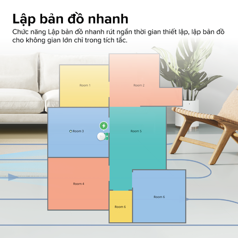 Robot hút bụi lau nhà Roborock Q7 TF+