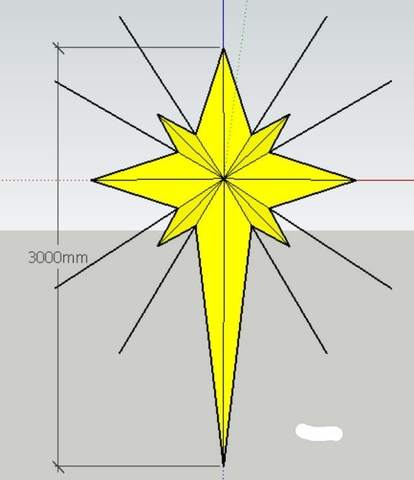 Ngôi sao led noel-ngôi sao led giáng sinh giá rẻ 0981839191