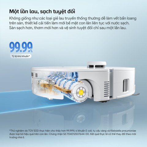 Robot Hút Bụi Lau Nhà Roborock Qrevo Curv 2 FLow