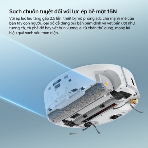 Robot Hút Bụi Lau Nhà Roborock Qrevo Curv 2 FLow