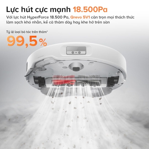 Robot hút bụi lau nhà Roborock Qrevo EdgeT