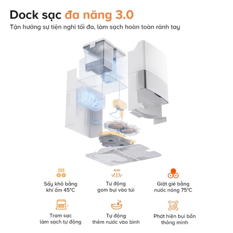 Robot hút bụi lau nhà Roborock Qrevo EdgeT