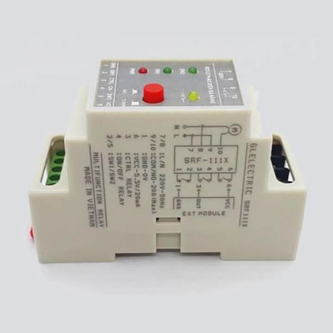 Rơ le an toàn cho phao điện 5.5V - SRF-111X chịu tải công suất lớn, role phao điện