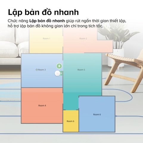 Robot hút bụi lau nhà Roborock Q7 TF (Đen/Trắng)