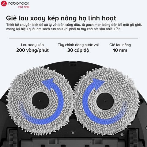 Robot hút bụi lau nhà Roborock Qrevo S Pro