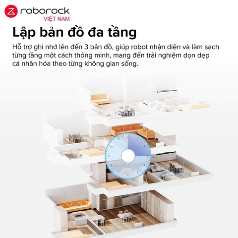 Robot Hút Bụi Lau Nhà Roborock Q10 VF