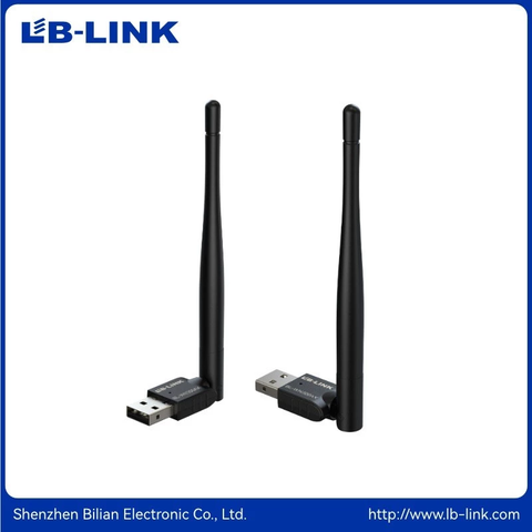 Usb thu wifi Lblink AX300 có râu, thu sóng khỏe 150Mbps, bắt sóng xa 10M