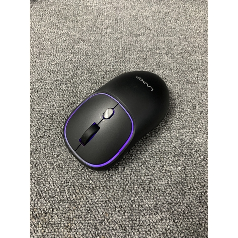 Chuột máy tính không dây LAPOP RM60 led hiệu ứng dùng sạc, bluetooth, click không gây tiếng ồn