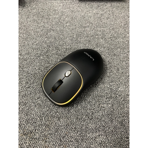 Chuột máy tính không dây LAPOP RM60 led hiệu ứng dùng sạc, bluetooth, click không gây tiếng ồn