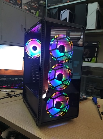 Vỏ case máy tính Viettech X16-Ventus X 2 mặt kính - Hàng chính hãng 100%