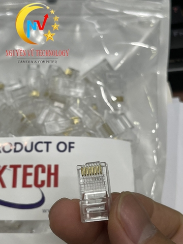 Hạt Bấm Dây Mạng BKTECH (túi 100 hạt)