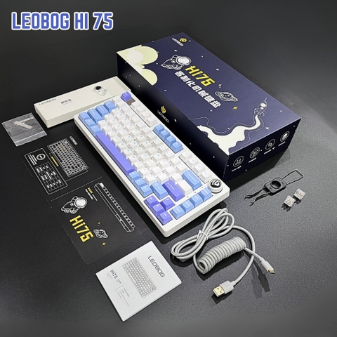 Bàn Phím aula leobog hi75 81 Phím Kết nối USB Type-C