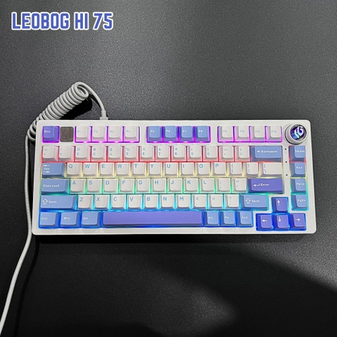 Bàn Phím aula leobog hi75 81 Phím Kết nối USB Type-C