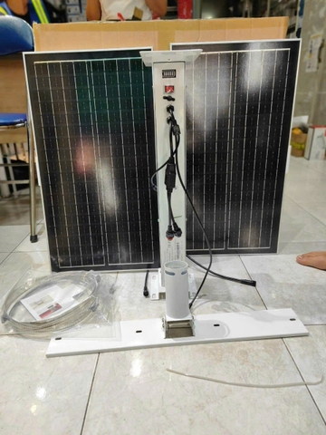 Đèn Đường Bàn Chải SOLARLED 200W - Đèn năng lượng mặt trời công suất 200w