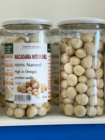 Nhân mắc ca hộp 450g