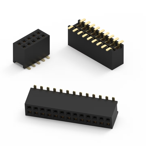 WR-PHD 1,27 mm Lỗ cắm SMT kép