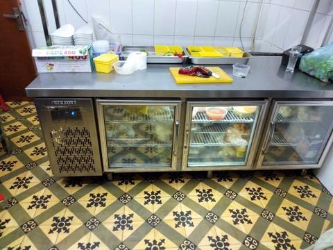 Tủ bàn mát berjaya model B2D/C6/7-S cũ