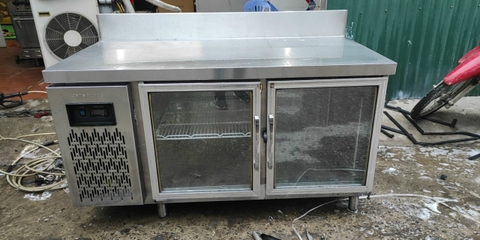 Tủ bàn mát Berjaya mặt kính B2D/C4/600-SM cũ