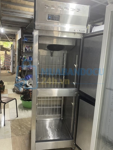 Thanh lý tủ đông 2 cánh berjaya 600 lít mới 90%