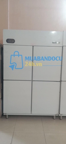 Tủ đông inox 4 cánh Berjaya model BS4DF/F thanh lý