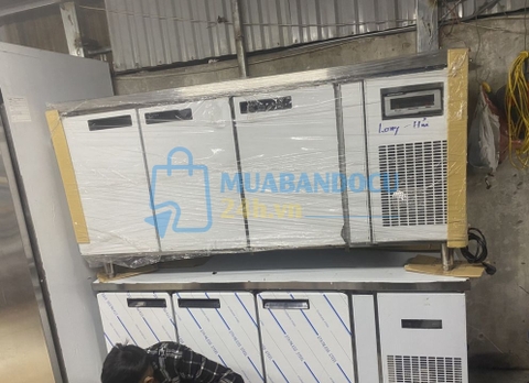 Bàn Đông 3 Cánh Inox Đức Minh 500L-180cm, New 99%