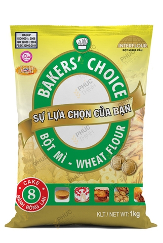 Bột mì Bakers' Choice 8