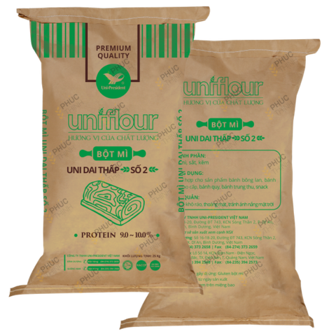 Bột mì Uni Dai Thấp số 2