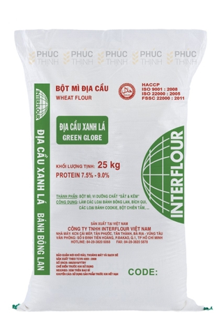 Bột mì Địa Cầu Xanh Lá