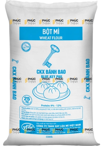 Bột mì Chìa khoá Xanh Bánh Bao